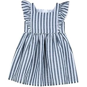 Chicco zomerjurk voor meisjes met strepen, Blauw