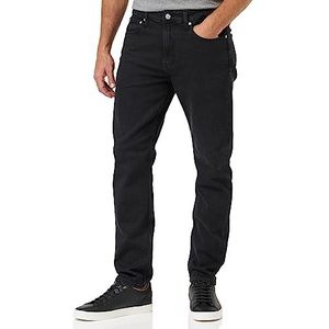 Calvin Klein Jeans Taper Slim Broek voor heren, Denim Black, 30W / 32L, Denim Zwart