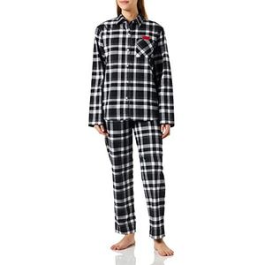 HUGO Flannel_pyjama set PYJAMA_set dames, Open Grey60