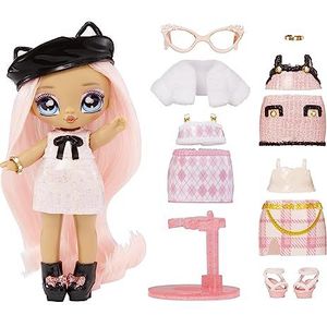 Na Na Na Surprise Mini Ultimate - KITTY KATWOOD - 10 cm mini-pop met scharnier, met meer dan 10 mysterieuze outfits, opblaasbare ballonnen en confetti, verrassingen, kinderen vanaf 4 jaar