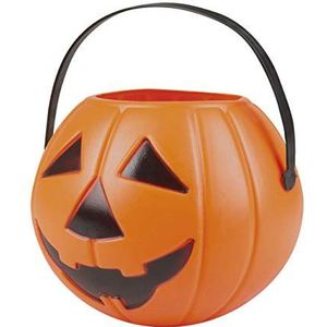 Boland - Halloween suikermand ""Dolcetto"" voor kinderen, oranje, 14 x 16 cm, 74589