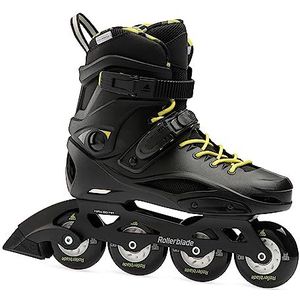 Rollerblade Rb Cruiser Inlineskates voor heren, zwart/neongeel, 220