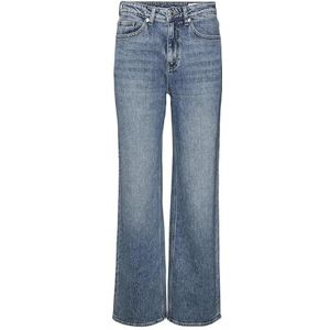 VERO MODA Vmtessa Hr Wide Jeans Ra394 Ga Noos Damesjeans, Medium blauwe denim/detail: getint