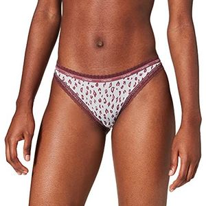 Calvin Klein Bikinislip voor dames (1 stuk), Cheetah Shadow_Gepolijst Blauw