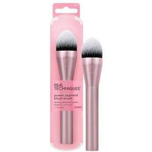 Real Techniques Power Pigment Blush Makeup Brush, 1 Count