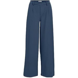 Object Objlisa Damesbroek met wijde pijpen, Donkere jeans blauw