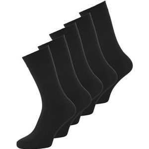 Jack & Jones Jacbasic Bamboo Sock 5 Pack Noos herensokken, zwart. Details: zwart