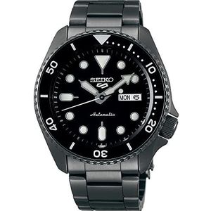 SEIKO 5 Sport Automatisch horloge, zwart, armband, Zwart, armband