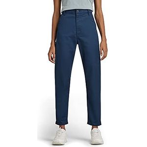 G-STAR RAW Boyfriend Tapered Chino Pants voor dames, blauw (Luna Blue C072-c630)