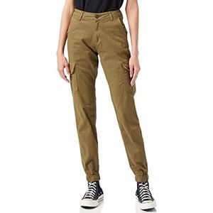 Urban Classics dames klassieke broek Hose Ladies Cargo-Hose High Waist Cargo Pants, Summerolive, 30