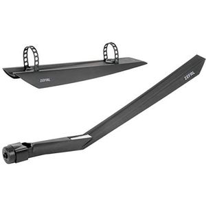 ZEFAL Deflector C50 Fietsspatbord voor mountainbike, uniseks, volwassenen, zwart