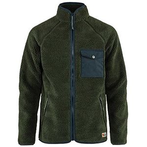 Fjällräven Vardag Batterij fleece, M, fleece, voor heren, groen (Deep Forest), XL, Groen (Diep Woud)