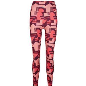 FILA Ragusa AOP High Waist Leggings voor dames, Amaranth React Aop