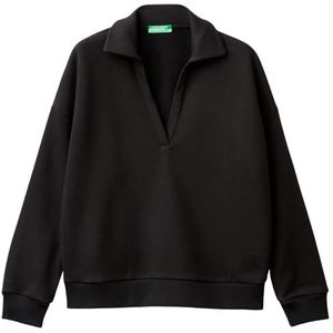 United Colors of Benetton Jersey G/C 3u0sd108t Trainingspak voor dames, Zwart 100