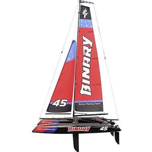 Amewi 26059 - Binary - Catamaran zeilboot, 40 cm, 2,4 GHz