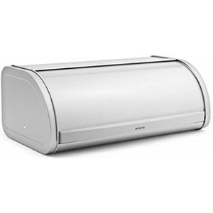 Brabantia Broodtrommel met Schuifdeksel - Metallic Grey