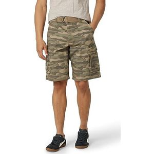 Lee Tuinbroek New Riem Wyoming Cargo Shorts Heren, Camo vermoeidheid