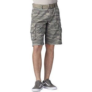 Lee Tuinbroek New Riem Wyoming Cargo Shorts Heren, Camo vermoeidheid