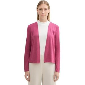 TOM TAILOR 1041290 T-shirt met lange mouwen voor dames, 16348 - Roze fluweel