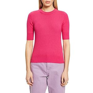 ESPRIT Pull pour femme, 661/rose fuchsia 2, XL