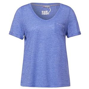 Street One T-shirt met korte mouwen A317790, lichtblauw, 38 dames, Lichtblauw