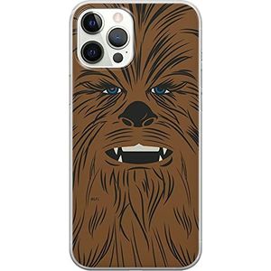 ERT GROUP Mobiele telefoon beschermhoes voor Apple iPhone 12 Pro Max Original en officieel gelicentieerd Star Wars-motief Chewbacca 005 Perfect aangepast aan de vorm van de mobiele telefoon, TPU hoes