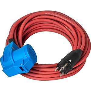Brennenstuhl Verlengkabel/verlengkabel, outdoor-oplossingen, voor campers, caravans, boten, straatwinkels (15 m H07RN-F 3G1,5, buiten), gemaakt in Frankrijk