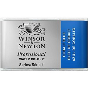 Winsor & Newton Professionele aquarel – aquarelverf, hoge helderheid, lichtbestendig, archiefkwaliteit, beker, kleur kobaltblauw