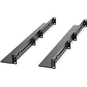 StarTech.com 1U server rack rails van 48,3 cm – diepte verstelbaar van 61 tot 91,4 cm – universele rackmontagerails met 4 stijlen – railset voor montage van apparatuur