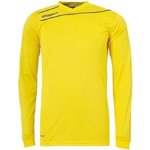 uhlsport Stream 3.0 herenshirt met lange mouwen, Geel/Zwart