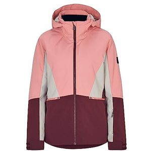 Ziener Taimi Skijas/winterjas voor dames, warm, ademend en waterdicht (1 stuk), Roze Vanille Stru