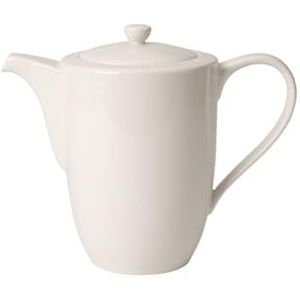 Villeroy & Boch For Me Koffiezetapparaat van hoogwaardig porselein, 16 x 16 x 14 cm, wit