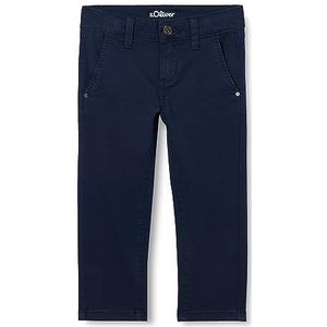 s.Oliver Junior Chino Blue 104/SLIM voor jongens, blauw, 104, Blauw