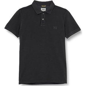 camel active 409965/2P53 Poloshirt voor heren, grijs.