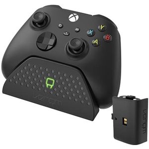 Venom Xbox Oplaadstation met oplaadbare batterij - zwart (Xbox Series X, Xbox Series S)