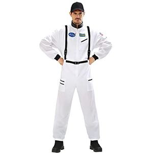 WIDMANN 11043 - astronautenkostuum astronauten, wit, XL