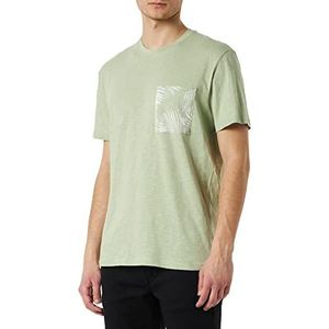 Only & Sons Onsperry Life Reg Leaf Ss Pocket Tee T-shirt heren, Bruin