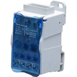 Orno LZ-8200 / verdeelblok 80-500 A voor DIN-rail of elektrisch bord met uitgangs- en ingangsklemmen