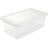 keeeper Opbergdoos met air control-systeem, 33 x 19,5 x 12 cm, 5,6 l, Bea, doorzichtig