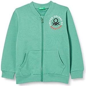 United Colors of Benetton truien cardigan voor jongens, grijs-groen 283