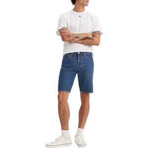 Levi's 501® Original Denim Shorts Heren (1 stuk), Chips & Dip lichtgewicht, 30 W