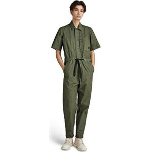 G-STAR RAW Army Jumpsuit ss jumpsuit, groen (lt Hunter GD 9740-D432), L voor vrouwen, Groen