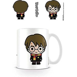 Harry Potter keramische mok met chibi-illustraties in Japanse stijl in presentatiedoos - officieel product