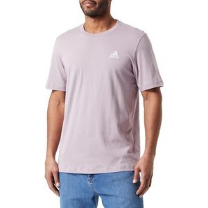adidas T-shirt Essentials en jersey simple brodé avec petit logo, M