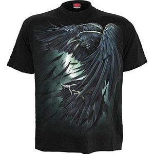 Spiral - Shadow Raven - T-shirt, zwart.