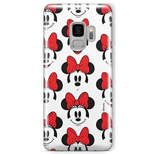 Originele Disney Minnie Mouse en Mickey Mouse beschermhoes voor Samsung S9, van TPU-siliconen, beschermt tegen stoten en krassen