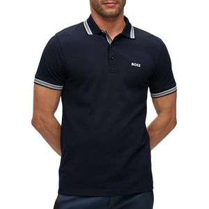 BOSS poloshirt paddy heren, Blauw