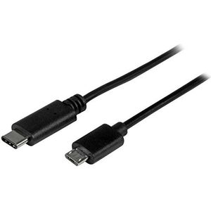 StarTech.com 2m USB-C Micro-B kabel, USB 2.0, USB-C naar micro USB, USB 2.0 type C naar Micro B kabel, Thunderbolt 3 compatibel