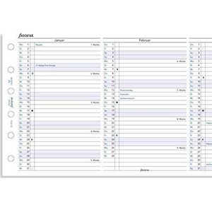 Filofax Agenda 22-68245 tas: verticale Duitse jaarplanner 2022