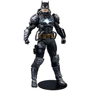 McFarlane TM15169 DC Multiverse 7IN-Batman Hazmat-pak (licht omhoog logo) (gouden label), veelkleurig